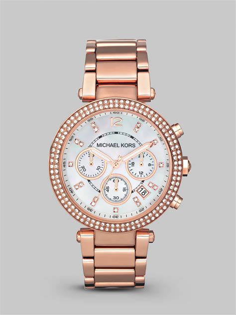 michael kors mother of pearl watch price|Michael Kors Parker Silver Mother of Pe.